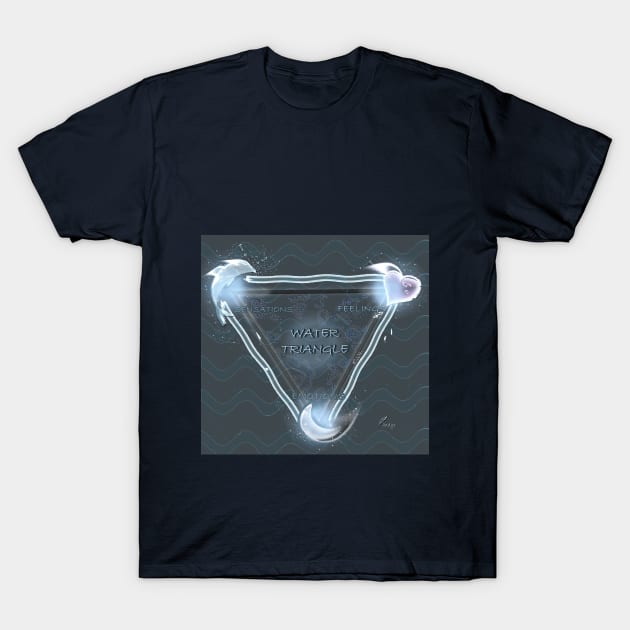 WATER TRIANGLE SOFT T-Shirt by ACUANDYC